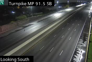 Traffic camera looking at Florida's Turnpike at Tpke MM 91.5, southbound