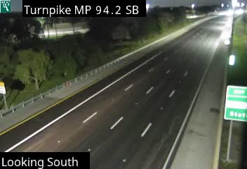 Traffic camera looking at Florida's Turnpike at Tpke MM 94.2, southbound