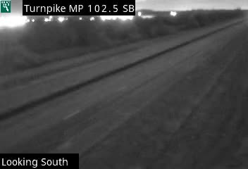 Traffic camera looking at Florida's Turnpike at Tpke MM 102.5, southbound