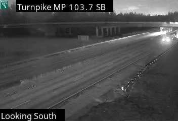 Traffic camera looking at Florida's Turnpike at Tpke MM 103.7, southbound