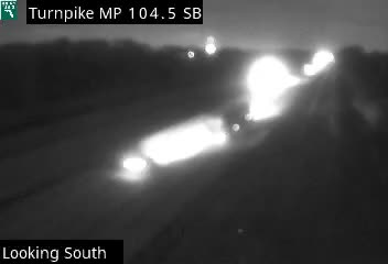 Traffic camera looking at Florida's Turnpike at Tpke MM 104.5, southbound