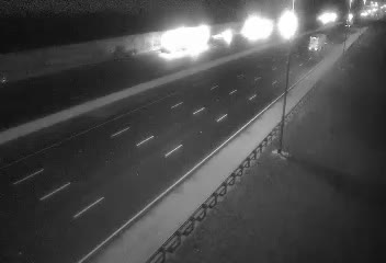 Traffic camera looking at Florida's Turnpike at Tpke MM 89.6 at Lantana Toll Plaza, southbound