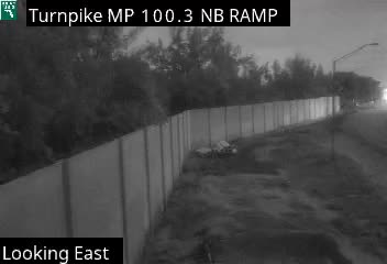 Traffic camera looking at Florida's Turnpike at Tpke MM 99.1 N, northbound