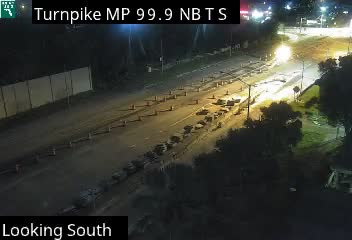 Traffic camera looking at Florida's Turnpike at Tpke MM 99.9 T S, northbound