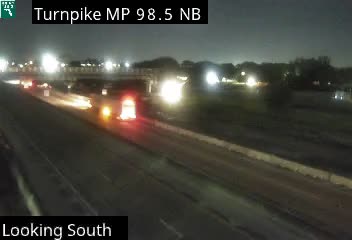 Traffic camera looking at Florida's Turnpike at Tpke MM 98.5 NB, northbound